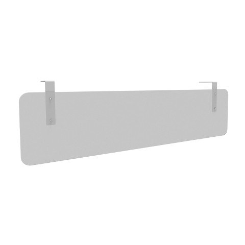 Panel de fondo separador metacrilato - para mesa Eden An 160 cm blanco opaco