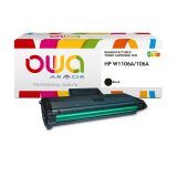 Owa Toner refurbished equivalent HP 106A voor laserprinter