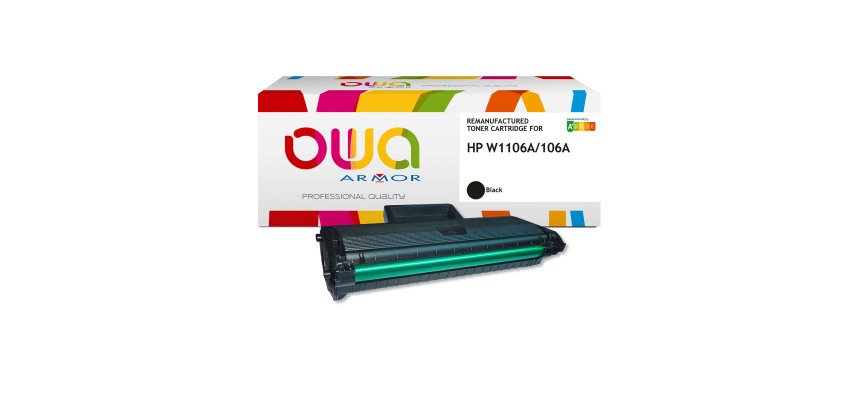 OWA Toner Remanufacturé Equivalent HP 106A pour imprimante laser