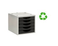 Módulo 5 Cajones Archivotec Ecogreen de Archivo 2000 100% reciclado