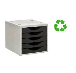 Módulo 5 Cajones Archivotec Ecogreen de Archivo 2000 100% reciclado
