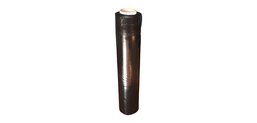 Film étirable manuel Ecowrapp - Avec mandrin - Top - Type 15/17 - Cast - 45 cm x 270 m - Noir