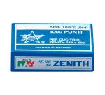 Punti metallici Zenith 130E 6/4 confezione da 10.000 pezzi