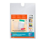 Pochettes de rangement Hawaï Oxford Incolores - Paquet de 5