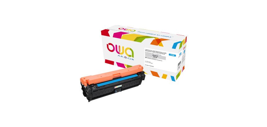 Toner owa CE341A / Hp 651A ciano 16.000 pagine
