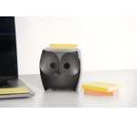 Distributeur Z-notes Chouette noire Post-it