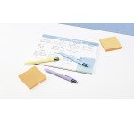 Bolígrafo Bic 4 colores pastel monocromo retráctil punta 1 mm - escritura media - Caja de 12 colores surtidos