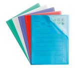 Protège-documents 2ND Life Oxford polypropylène A4 20 pochettes - 40 vues couleurs assorties