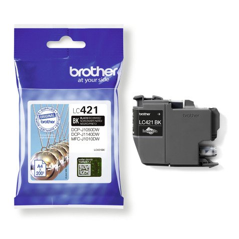 Brother cartridge LC421 black for inkjet printer