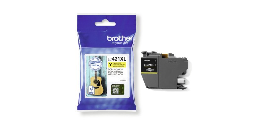 Brother cartridge LC421XL separate colours for inkjet printer