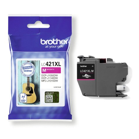Brother LC421XLM cartucho original magenta alta capacidad