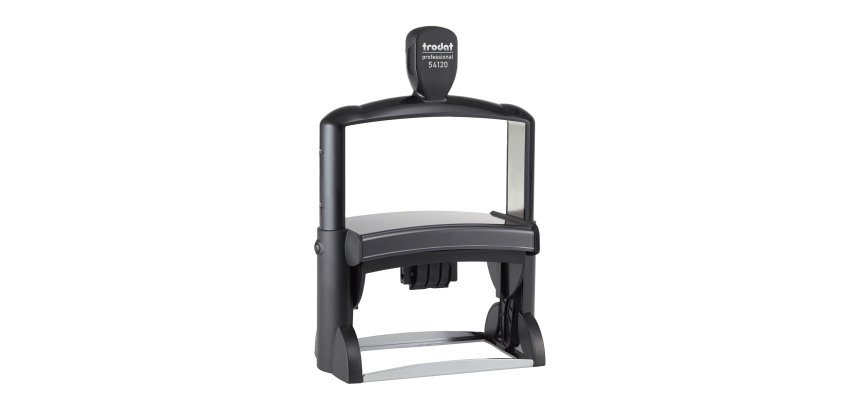 Trodat Printy 54120 sello con texto personalizable 115 x 70 mm monocromo