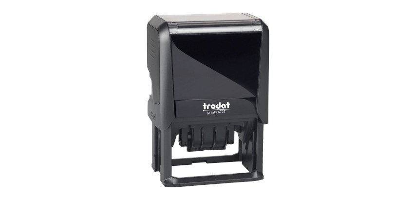 Trodat Printy 4727 sello con texto personalizable 59 x 40 mm monocromo