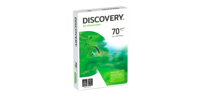 Papier A4 blanc 70 g Discovery - Ramette de 500 feuilles