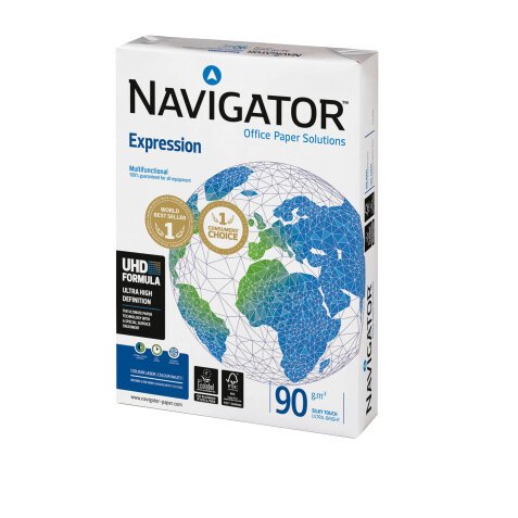 Paper A4 white 90 g Navigator Expression - ream of 50 sheets