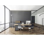 Lampadaire artculé LIBERTY avec Led intégrée - Aluminor - 30,5 W