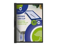 Dossier polipropileno con clip metálico A4 Bismark 30 hojas