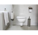 Porte papier toilette rouleau Brabantia métal inox