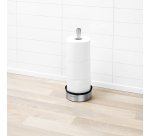 Porte papier toilette rouleau Brabantia métal inox