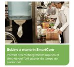 Verdeler voor afdroogrollen met centrale verdeling Tork M3 Mini Reflex wit-blauw