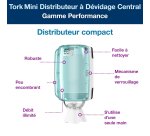 Distributeur minibobines Tork M1 dévidage central