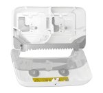 Tork Distributeur pour papier toilette rouleau mid-size sans mandrin blanc T7