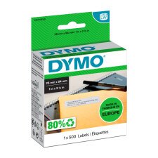 Etichette per indirizzi LW DYMO LW11352 25 x 54 mm bianco 500 etichette