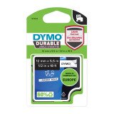 Dymo D1 1978364 Authentic Durable Label Tape Self Adhesive Black Print on White 12 mm x 3m