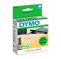 Dymo LW S0722550 / 11355 Authentic Multipurpose Labels White 19 x 51 mm 500 Labels