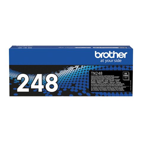 Brother TN248BK Tóner original negro láser (1000 páginas)