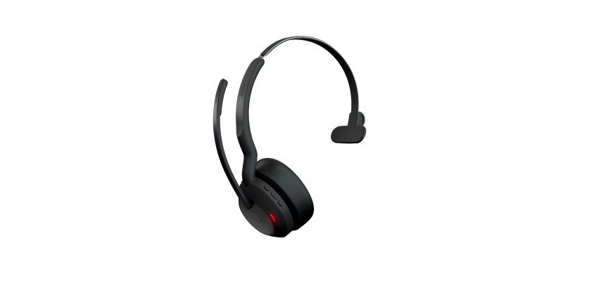 Kopfhörer mit Mikrofon kabellos Jabra Evolve2 55 mono UC USB-A