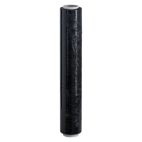 Film extensible manual EcoWrapp negro - con mandril - 15/23 micras