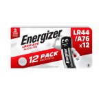 Pile Energizer LR44/ A76 alcaline conf. da 12 pz