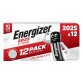 Pile Energizer 2025 al litio BP12 conf. da 12 pz