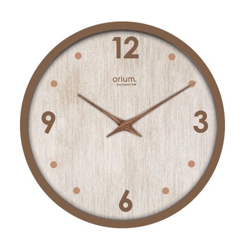Reloj de pared Naturally Ø 30 cm ecológico color fresno