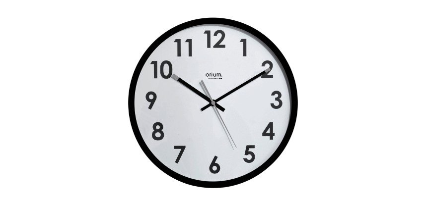 Reloj de pared Naturally Ø 30 cm ecológico
