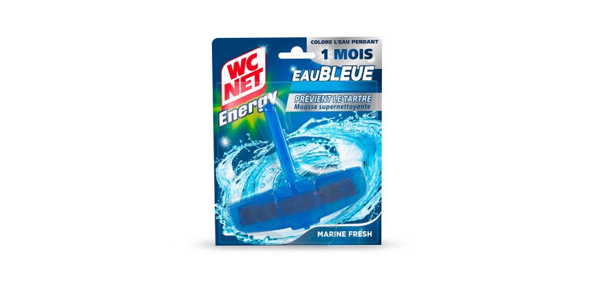 Bloc WC Net Energy Eau bleue, Marine fresh