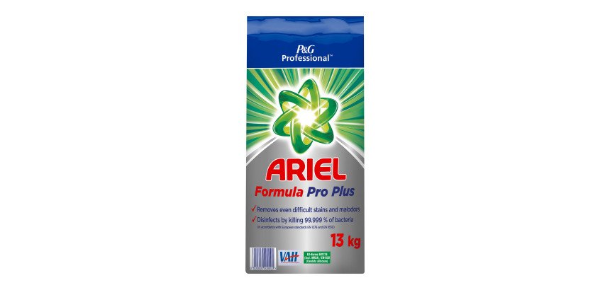 Washing powder Ariel Formula Pro Plus - 650 washes - 13 kg bag