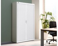 Armadio a serrandina Bruneau l 120 x p 45 cm in tre altezze disponibili