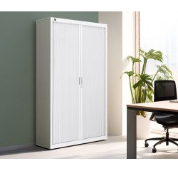 Armadio a serrandina Bruneau l 120 x p 45 cm in tre altezze disponibili