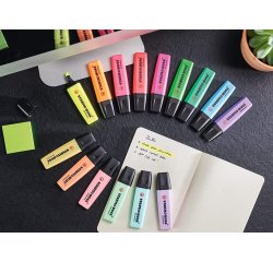 Surligneur Stabilo Boss couleurs assorties - Pochette de 8