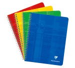 Cahier reliure intégrale Clairefontaine 16,5x21 cm 120 pages ligné + marge