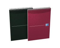 Notizblock Office Essentials A5 Vollbindung 5 x 5 Randlinien - 100 Seiten