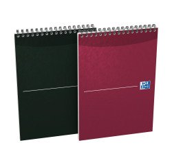 Notizblock Office Essentials A5 Vollbindung 5 x 5 Randlinien - 100 Seiten