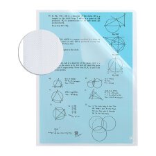 Chemise coin plastique Oxford On The Go A4 polypropylène 12/100e transparente incolore - Sachet de 10