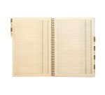 Scadenziario con rubrica Data Ufficio Gennaio-Dicembre 21 x 29,7 cm