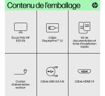 Ecran pc 21,5" HP E22 G5 FHD