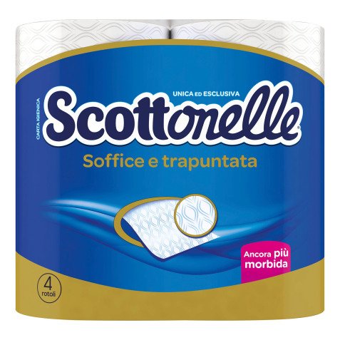 Rotoli di carta igienica Scottonelle 2 Strati 56 rotoli da 160 strappi