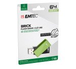 EMTEC usb flash drive green emtec 2.0 c350 64GB