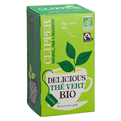 The vert bio Delicious Clipper - Boîte de 20 sachets